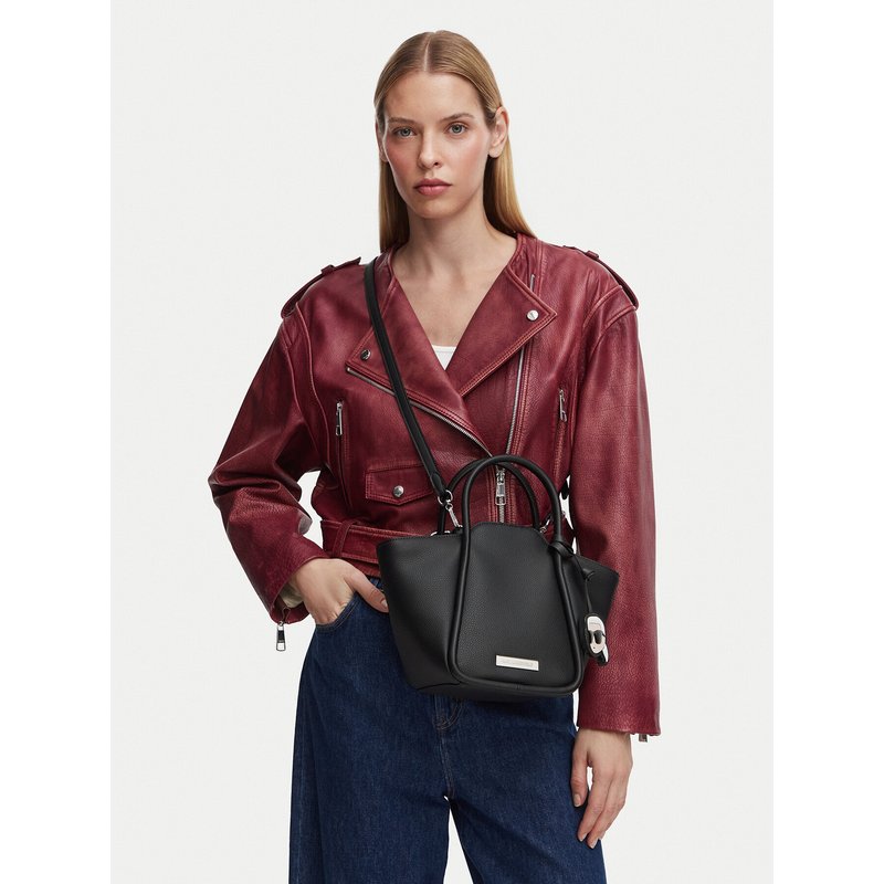 Handtasche KARL LAGERFELD B3W30117 Schwarz
