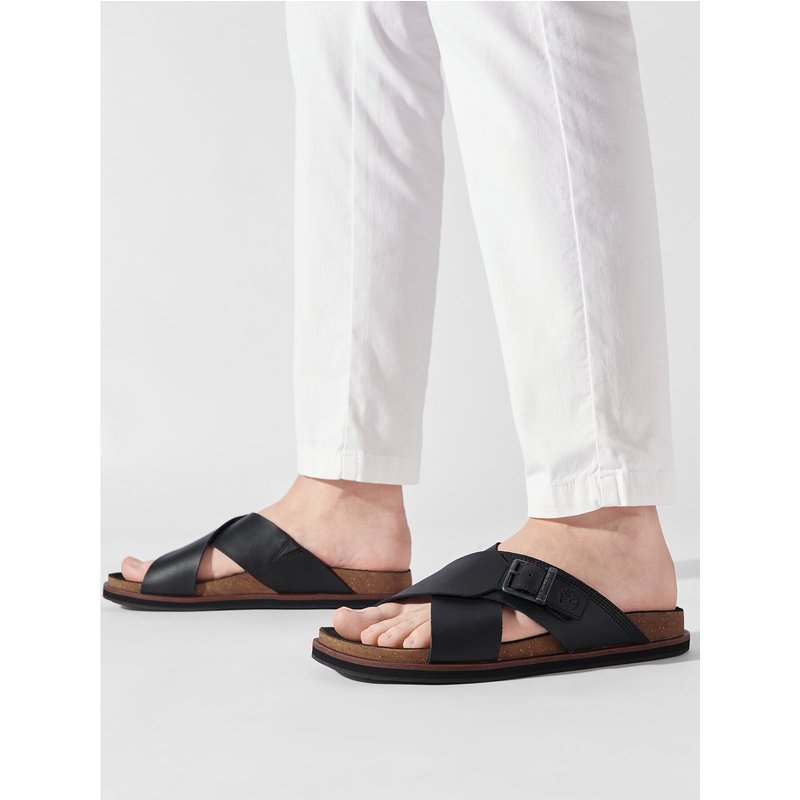 Pantoletten Timberland Amalfi Vibes Cross Slide TB0A2B65015 Schwarz