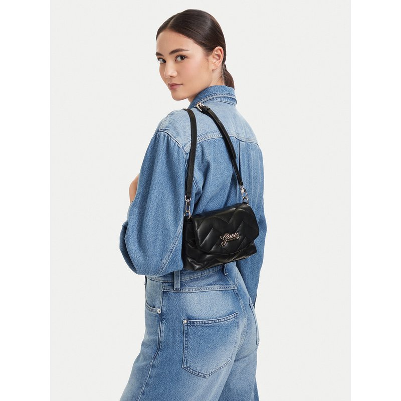 Handtasche Guess J6YZ16 W2538 Schwarz