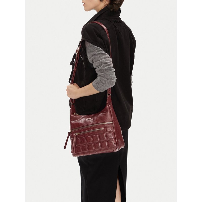 Handtasche Lasocki CEO-LSK-L-010-08 Dunkelrot