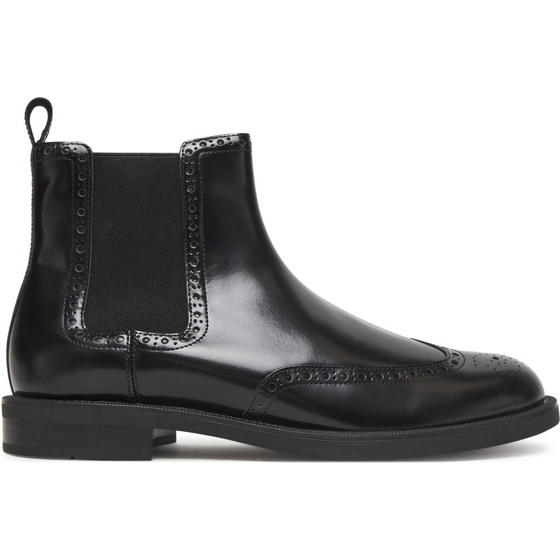 Klassische Stiefeletten Tommy Hilfiger Hilfiger Vogue FM0FM05765 Schwarz