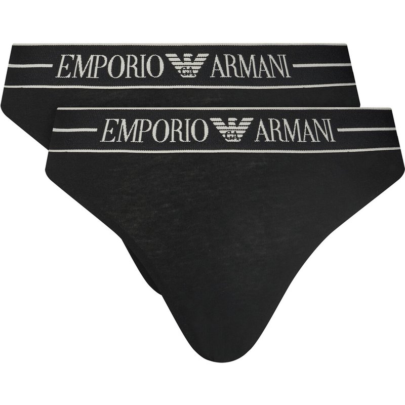 Emporio Armani Underwear Panty-Set EW000403 AF10881 MC005 Schwarz