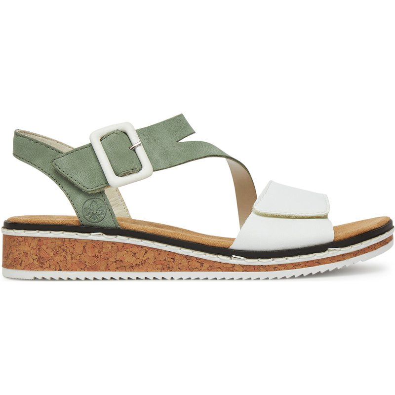 Sandalen Rieker V3660-52 Grün