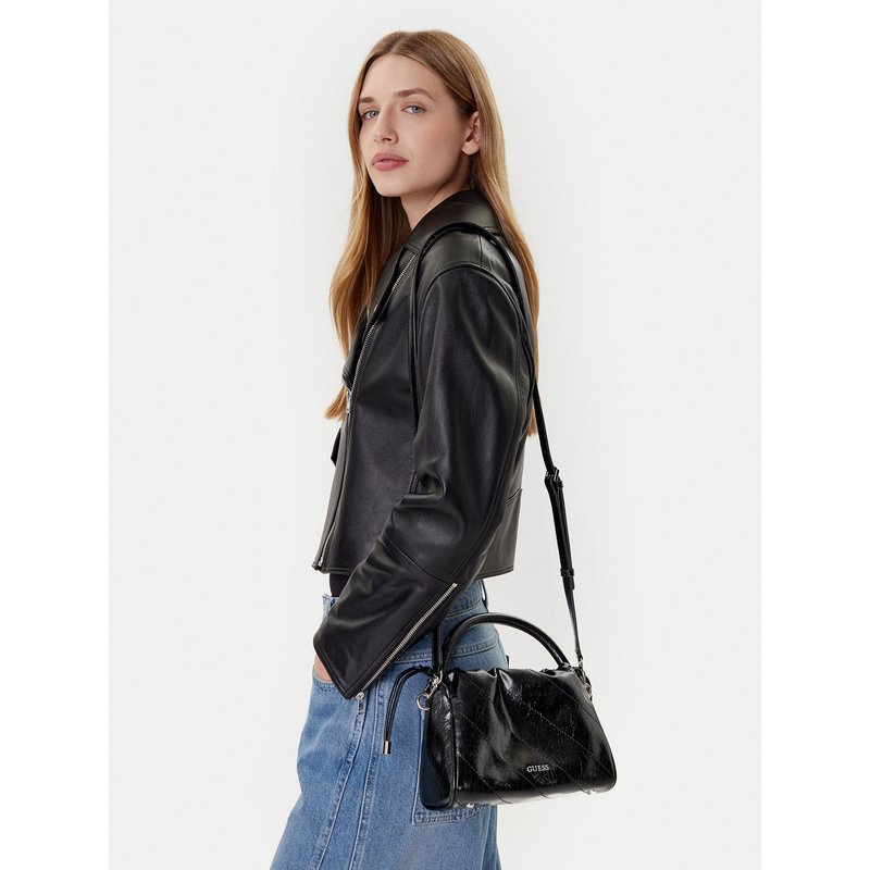 Handtasche Guess Amys HWMY96 59160 Schwarz