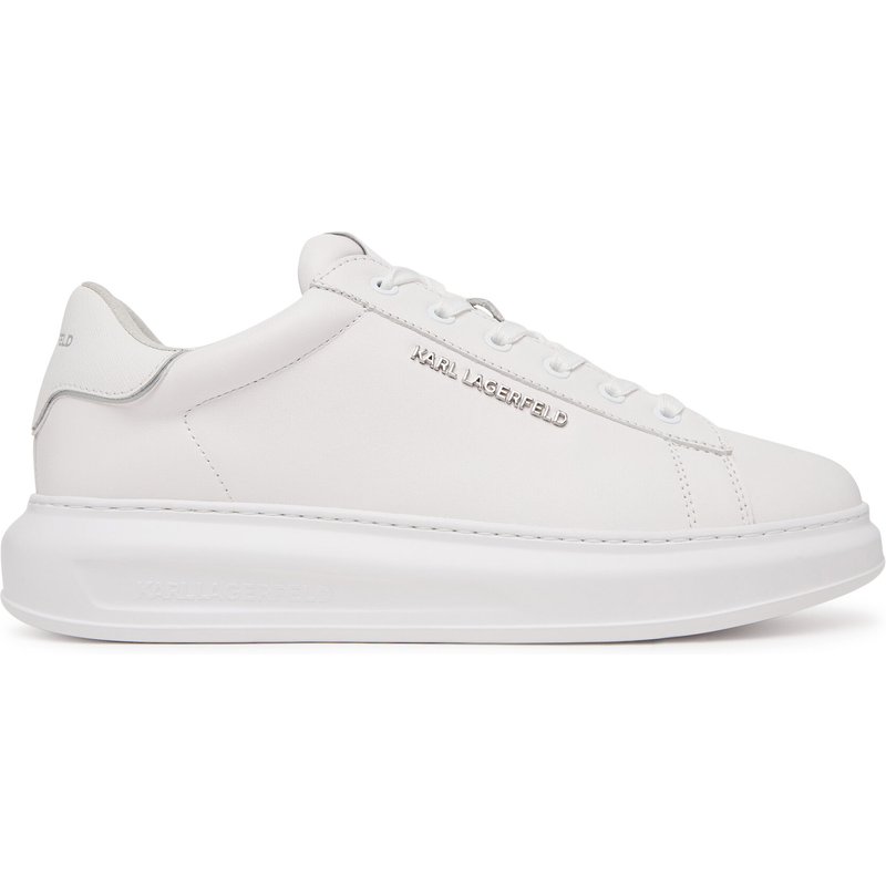 Sneakers KARL LAGERFELD Kapri Mens KL52581 Weiß
