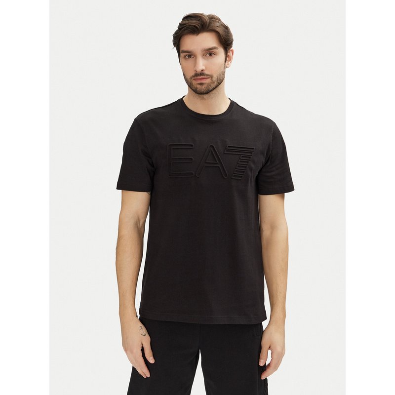 EA7 Emporio Armani T-Shirt 7M000149 AF14772 UC001 Schwarz Regular Fit