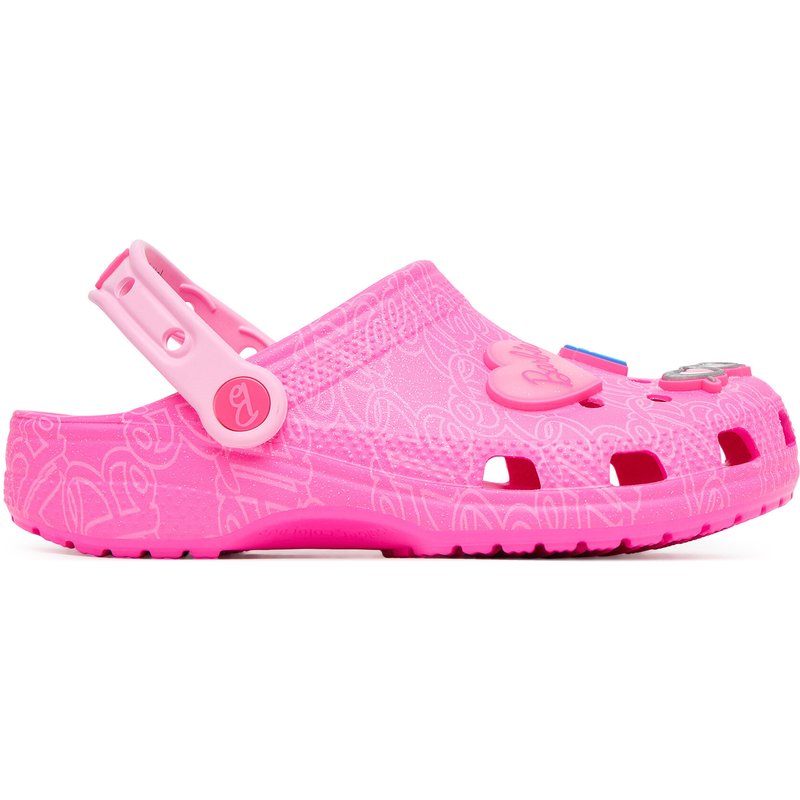 Pantoletten Crocs Barbie Classic Clog 211406 Rosa