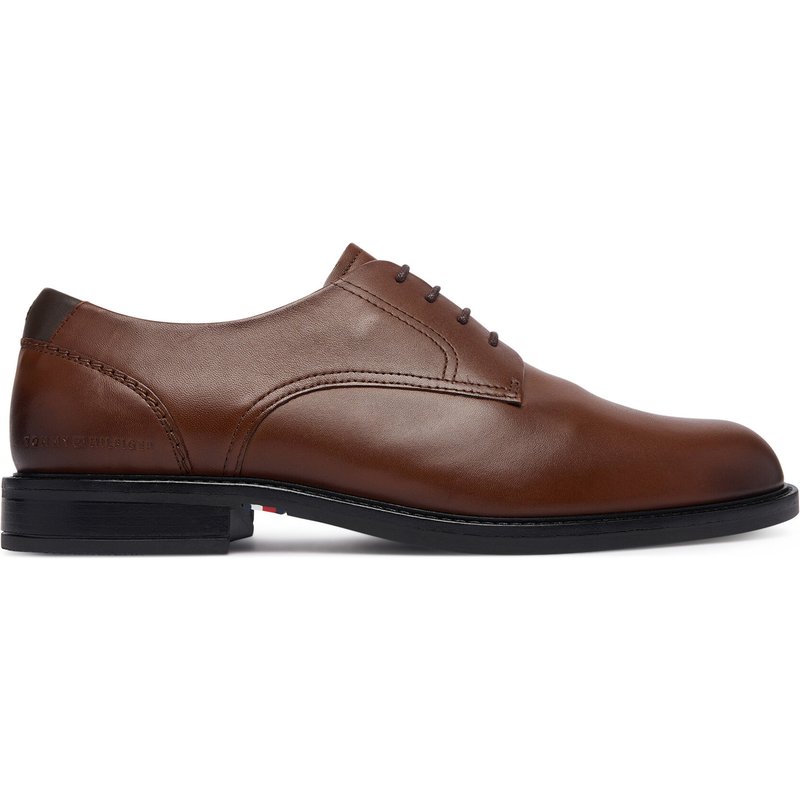 Oxford Schuhe Tommy Hilfiger Corporate Dressy Lth FM0FM06023 Braun