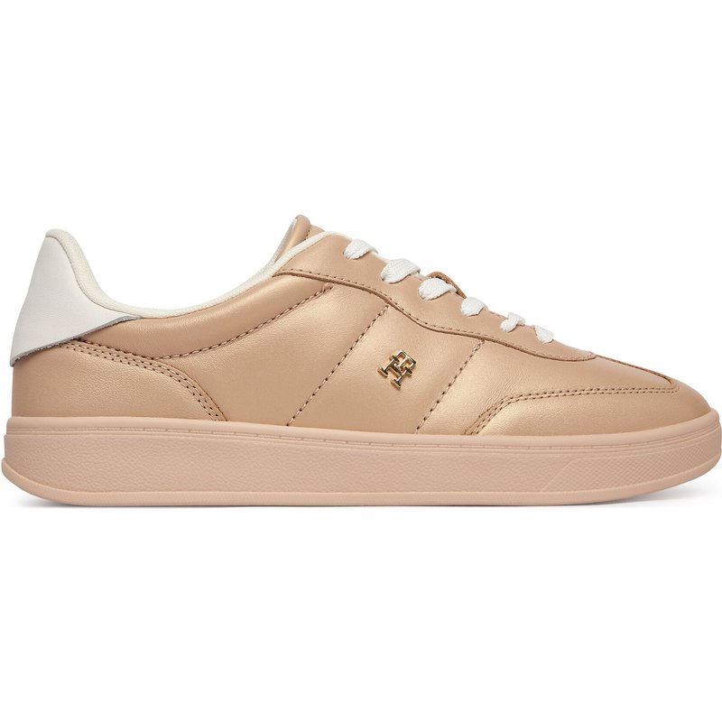 Sneakers Tommy Hilfiger Th Heritage Shiny Sneaker FW0FW09179 Beige