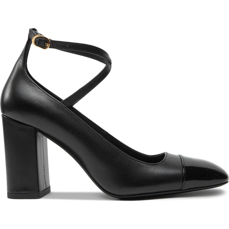 Pumps Stuart Weitzman Eden Strap 85 SK085 Schwarz
