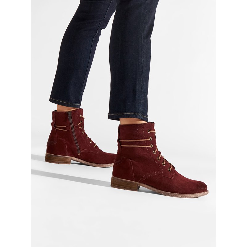 Schnürschuhe Josef Seibel Sienna 70 99670 MI944 460 Dunkelrot