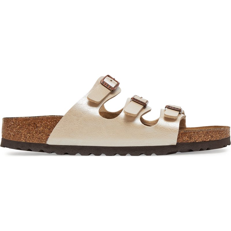 Pantoletten Birkenstock Florida 1029818 Écru