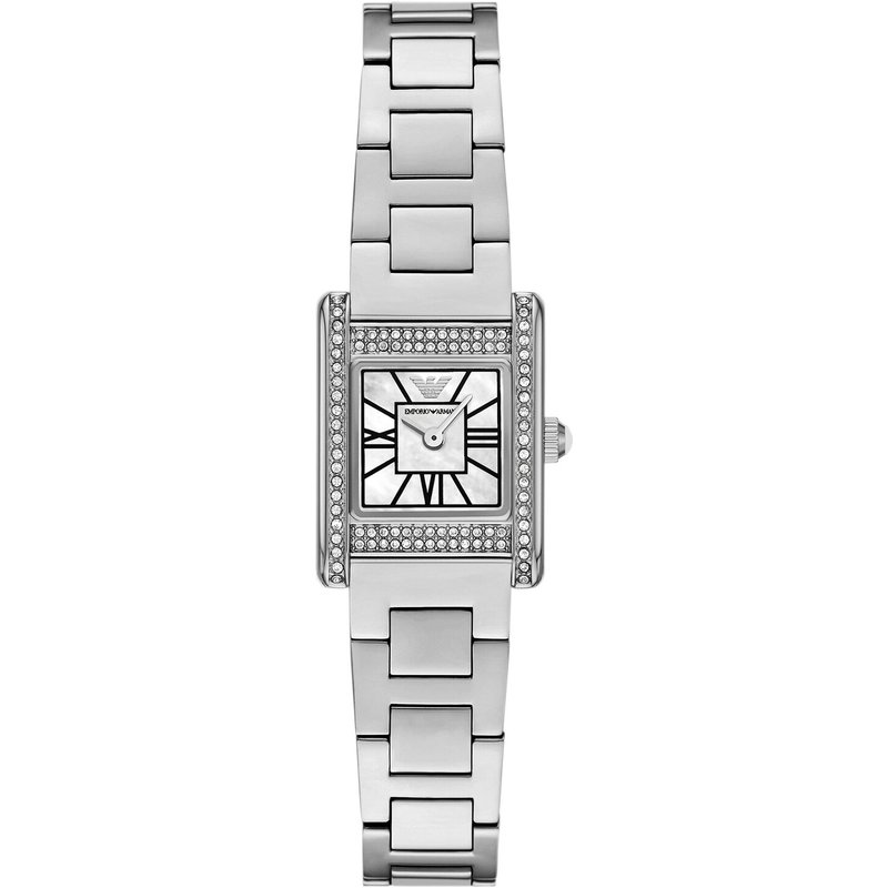 Uhr Emporio Armani Mini Genni AR11662 Silberfarben