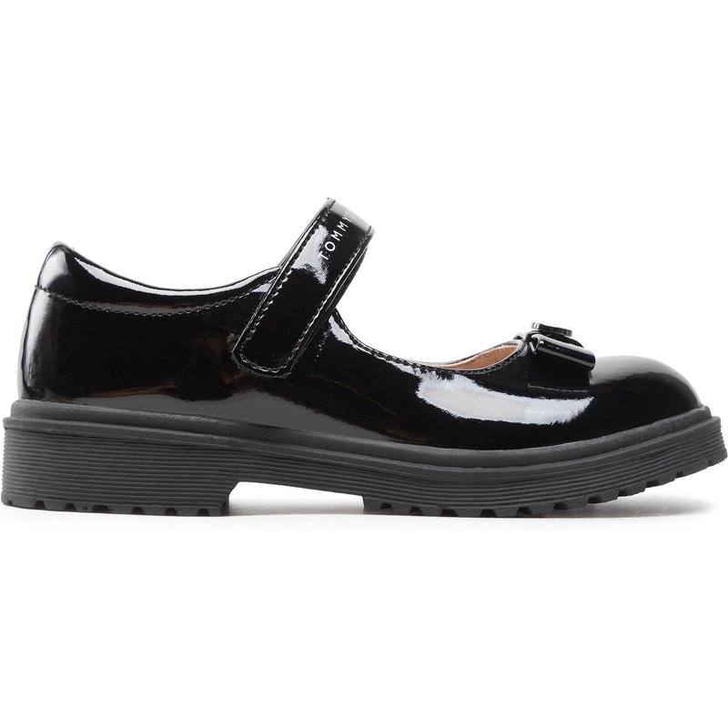 Halbschuhe Tommy Hilfiger Ballerina T3A3-32580-0774 M Schwarz