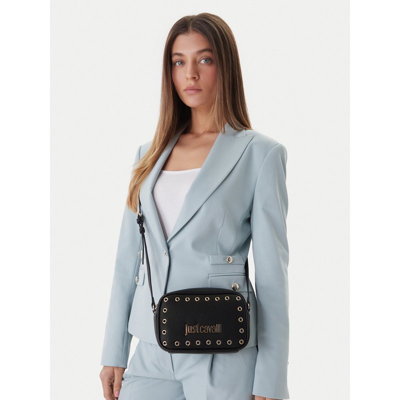 Handtasche Just Cavalli 80RA4BU3 ZSB81 Schwarz