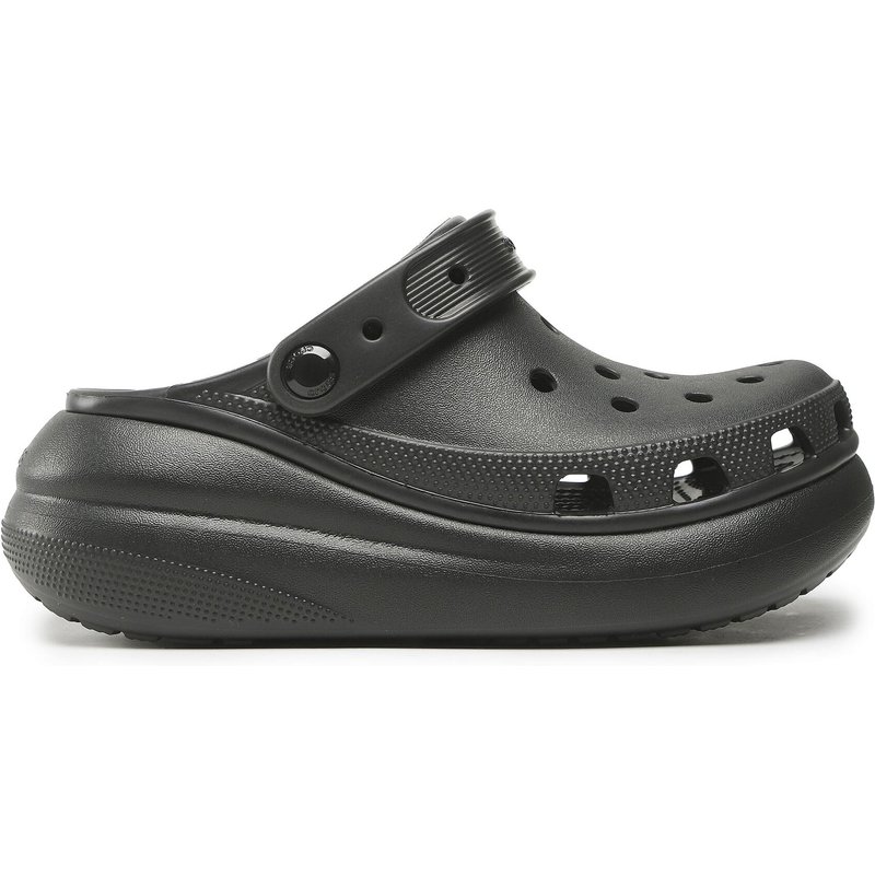Pantoletten Crocs Classic Crush Clog 207521 Schwarz