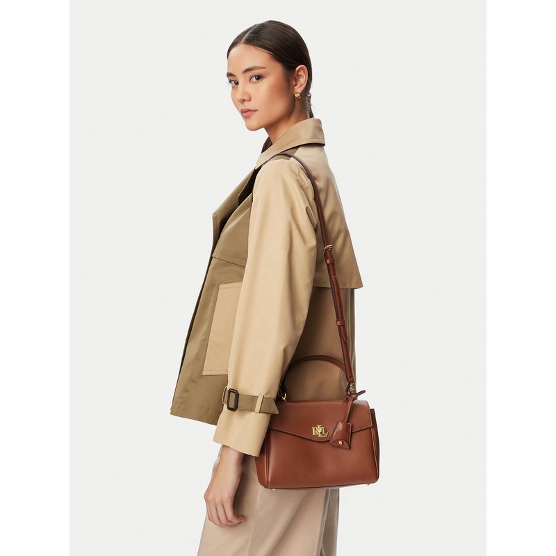 Handtasche LAUREN RALPH LAUREN 431P15611001 Braun