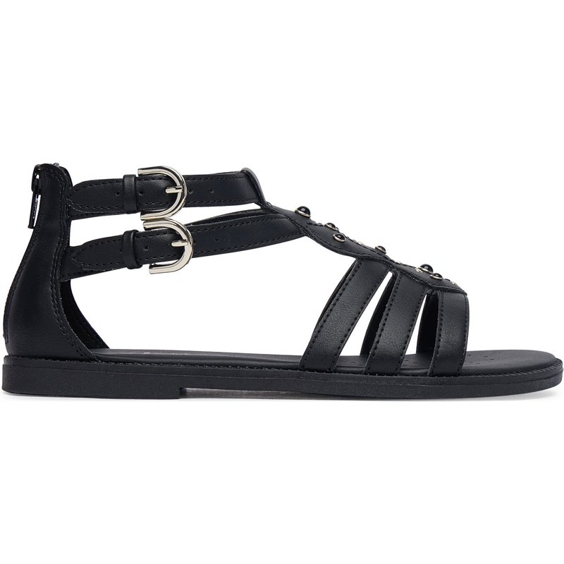 Sandalen Geox Jr Sandal Karly J6535D 000BC C9258 D Schwarz