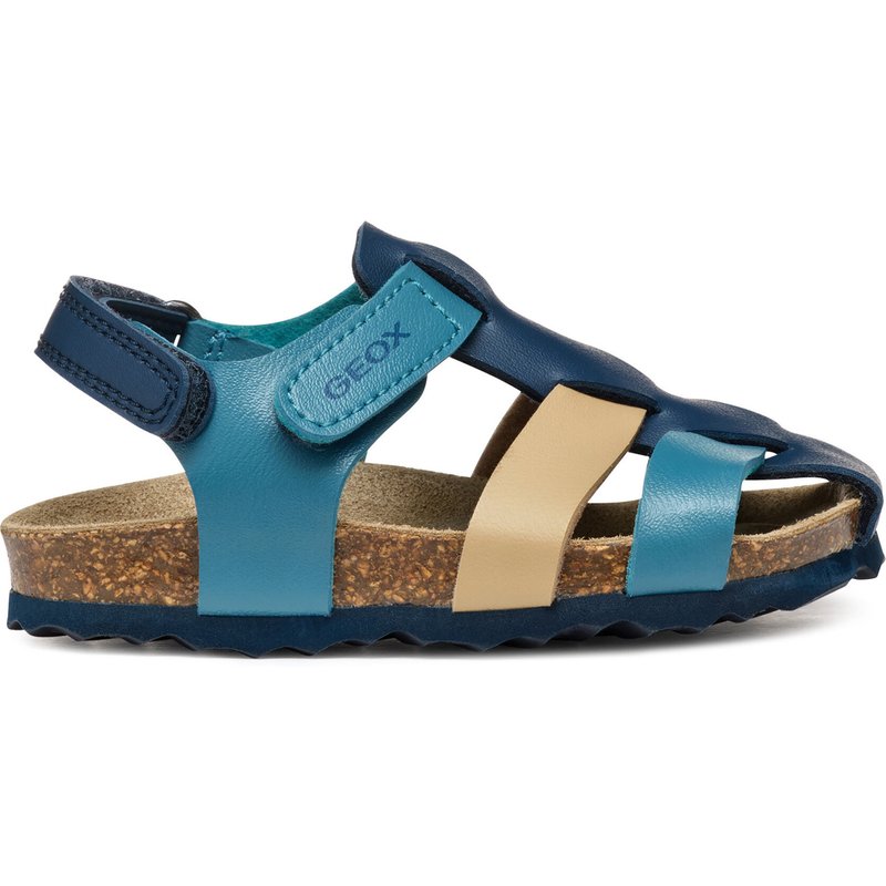 Sandalen Geox B Sandal Chalki B452QA 000BC C4169 M Dunkelblau
