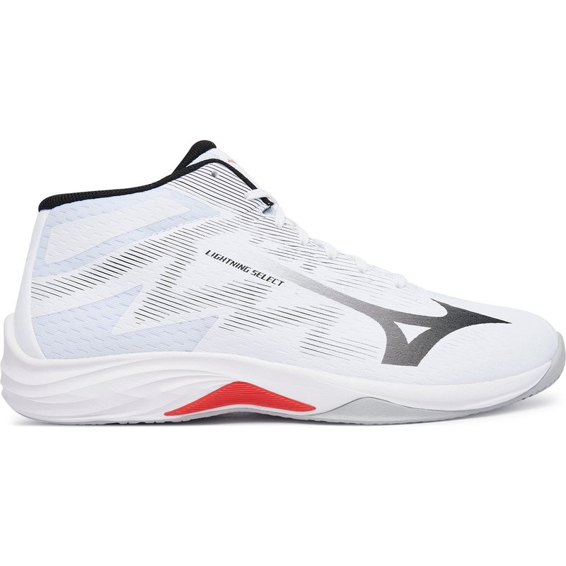 Hallenschuhe Mizuno Lightning Select Mid V1GA2675 Weiß