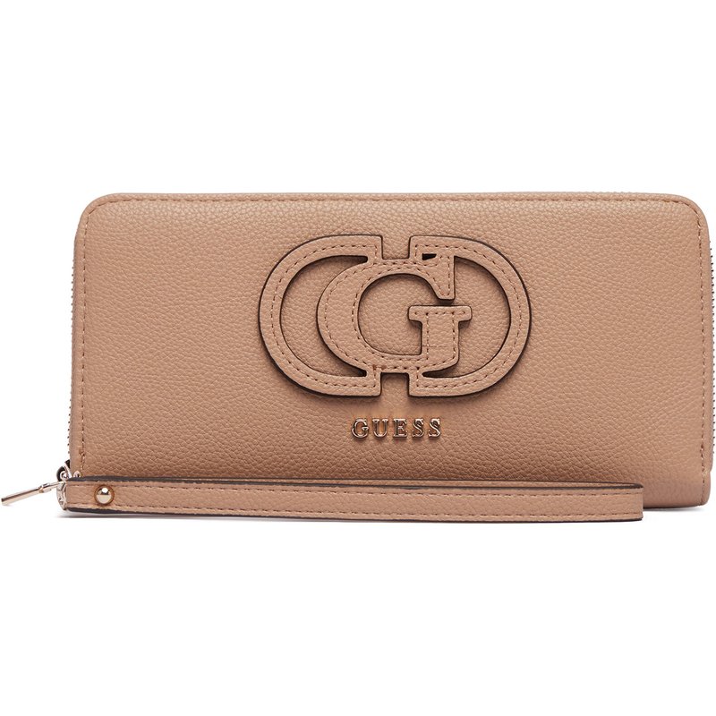 Geldbörse Guess Isola Slg SWBG99 05146 Dunkelbeige