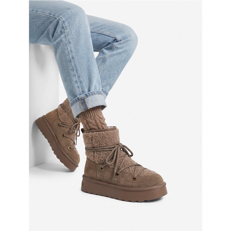 Schneeschuhe Badura EO-AMY-TS6286-01 Dunkelbeige