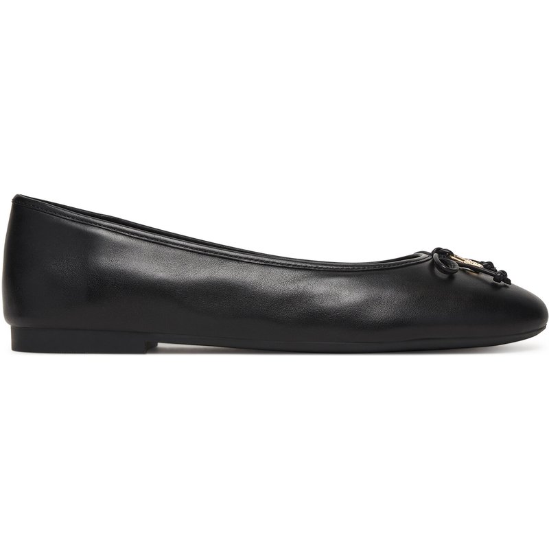 Ballerinas Tommy Hilfiger Smooth Lthr Ballet FW0FW09006 Schwarz