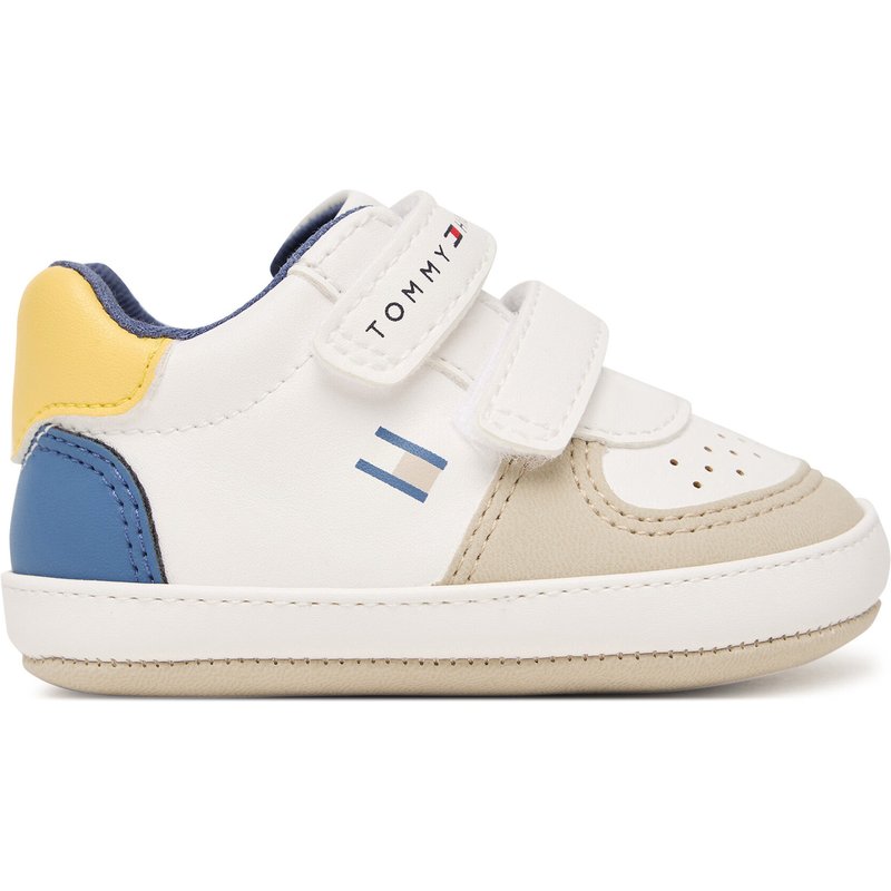 Sneakers Tommy Hilfiger Low Cut Velcro T0B9-34330-1755 Weiß