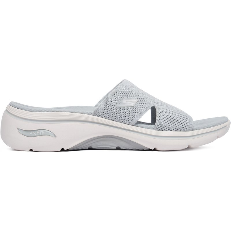 Pantoletten Skechers Gowalk Arch Fit 2.0 - Dakota 140865/LTGY Grau