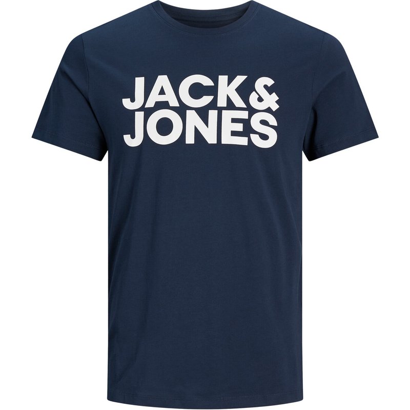 Jack & Jones T-Shirt Corp 12151955 Dunkelblau Slim Fit