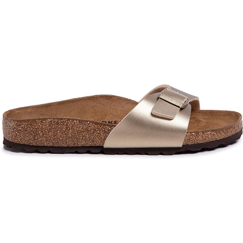 Pantoletten Birkenstock Madrid Bs 1016107 Goldfarben