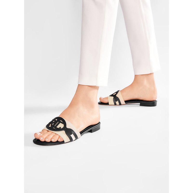 Pantoletten LAUREN RALPH LAUREN Alegra 802826823004 Beige