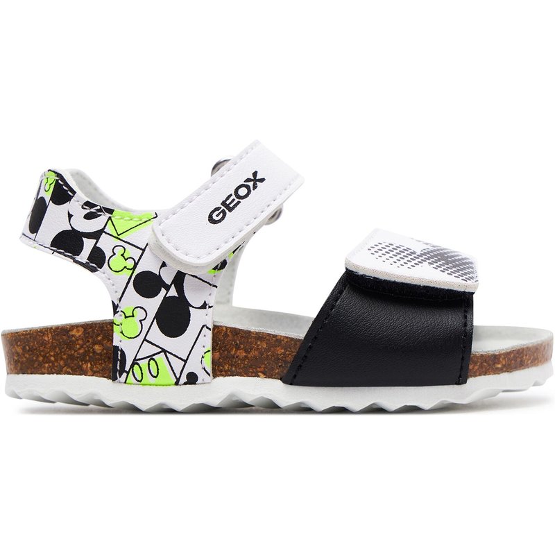 Sandalen Geox B Sandal Chalki Boy B152QC 000BC C0552 M Weiß