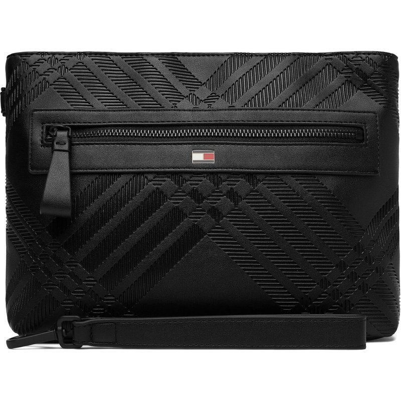 Umhängetasche Tommy Hilfiger Th Corp Pouch AM0AM14761 Schwarz