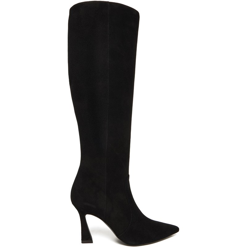 Stiefel Stuart Weitzman Vinnie Zip SM588 Schwarz
