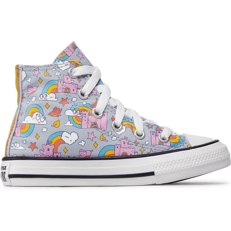Sneakers aus Stoff Converse Chuck Taylor All Star Rainbow Castles 372943C Blau