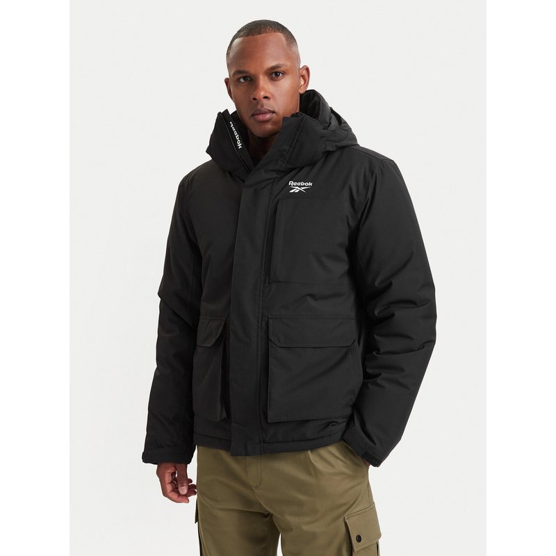 Reebok Winterjacke RCC00078 Schwarz Regular Fit