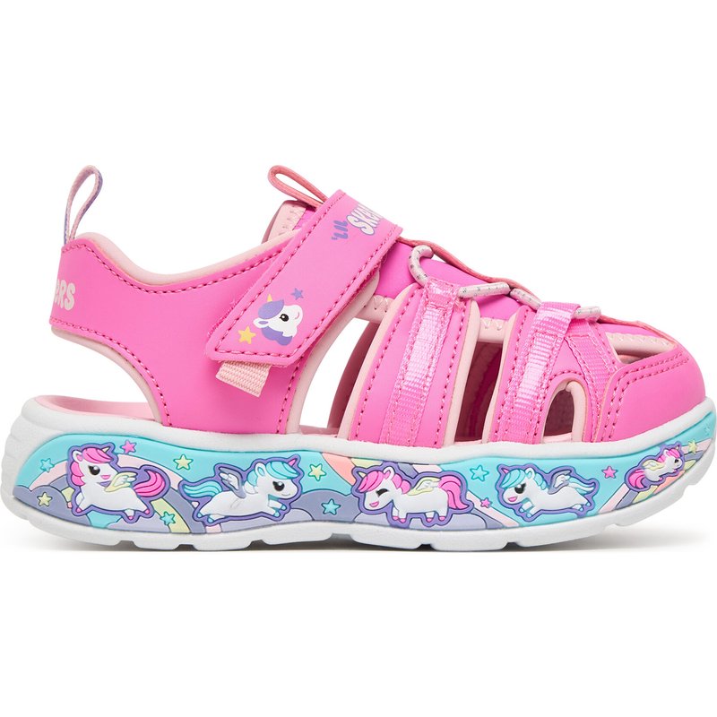 Sandalen Skechers Play Scene Splash - Cute Crew 303162N/PKLP Rosa