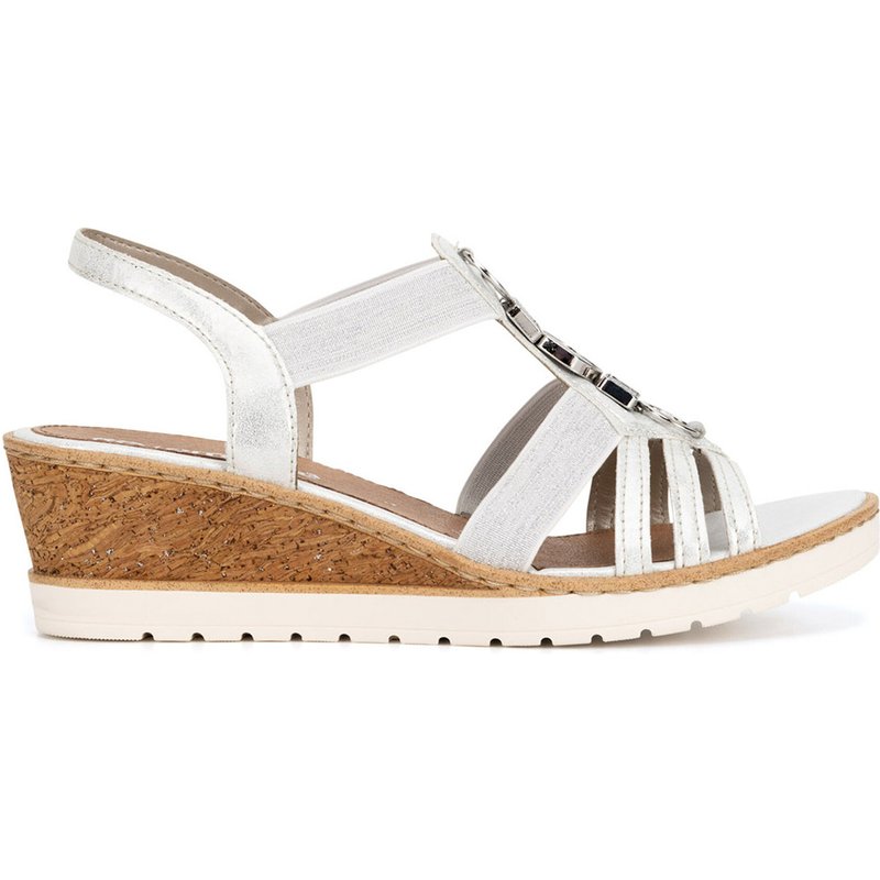 Sandalen Remonte R6264-80 Weiß