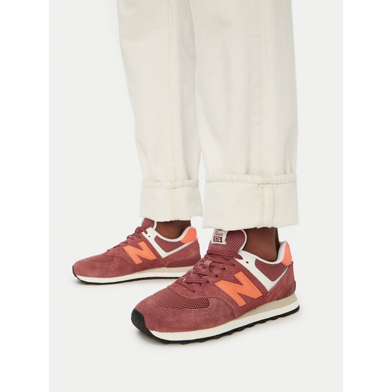 Sneakers New Balance U5747FE Dunkelrot