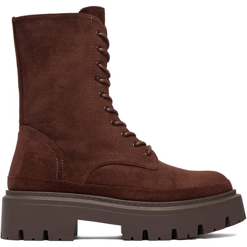 Schnürschuhe DeeZee CEO-328FF Dunkelbraun
