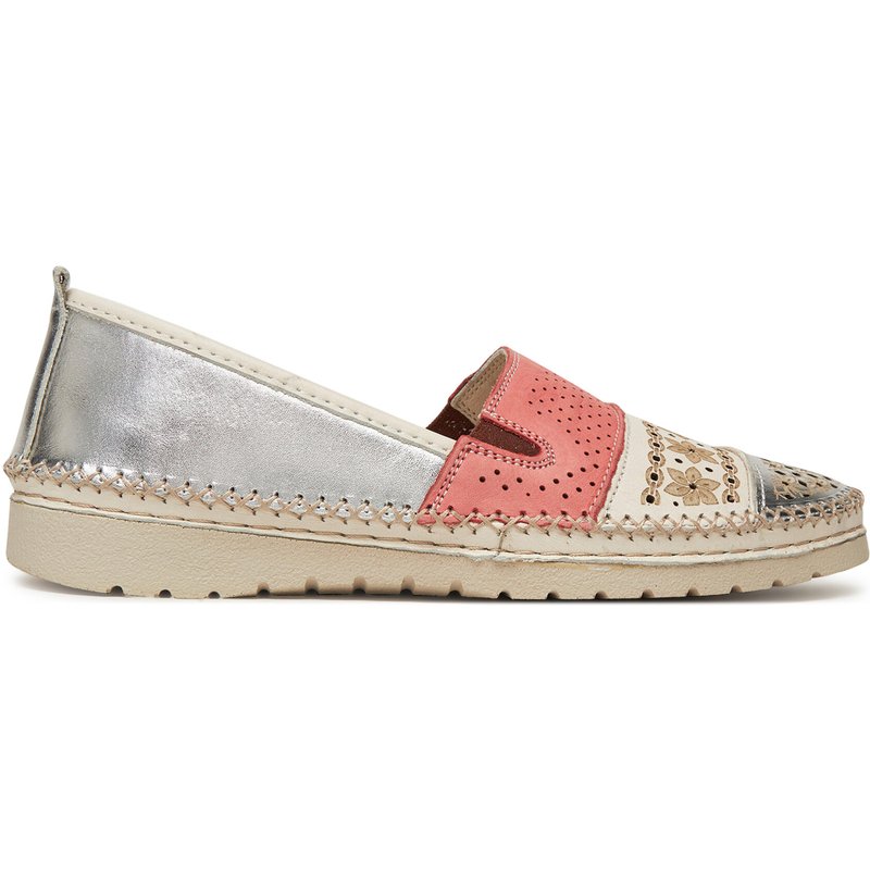 Halbschuhe Manitu 840122 Weiß