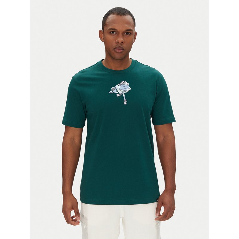 adidas T-Shirt Earth Day Graphic JI6753 Grün Regular Fit