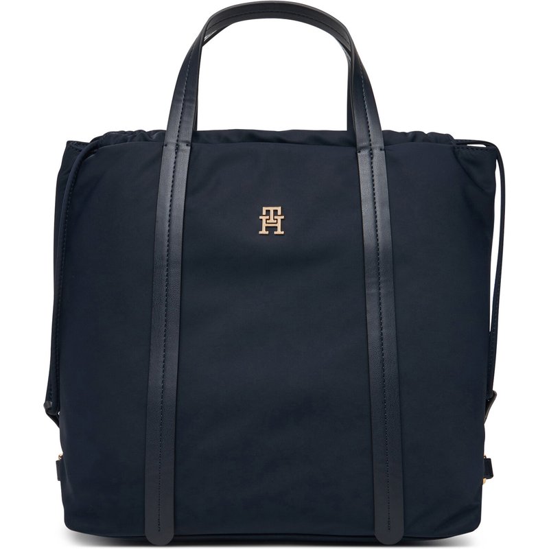 Rucksack Tommy Hilfiger Th Soft Nylon Tote/Backpack AW0AW19029 Dunkelblau