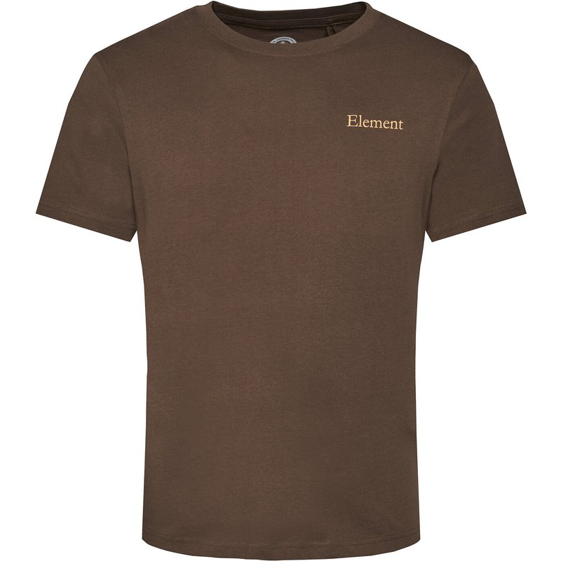 Element T-Shirt Sbxe Prevent ELYZT00488 Braun Regular Fit