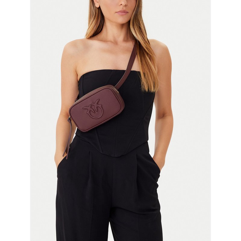 Handtasche PINKO Pelle Bottalata AI 25-26 PCPL 105354 A29Q Braun