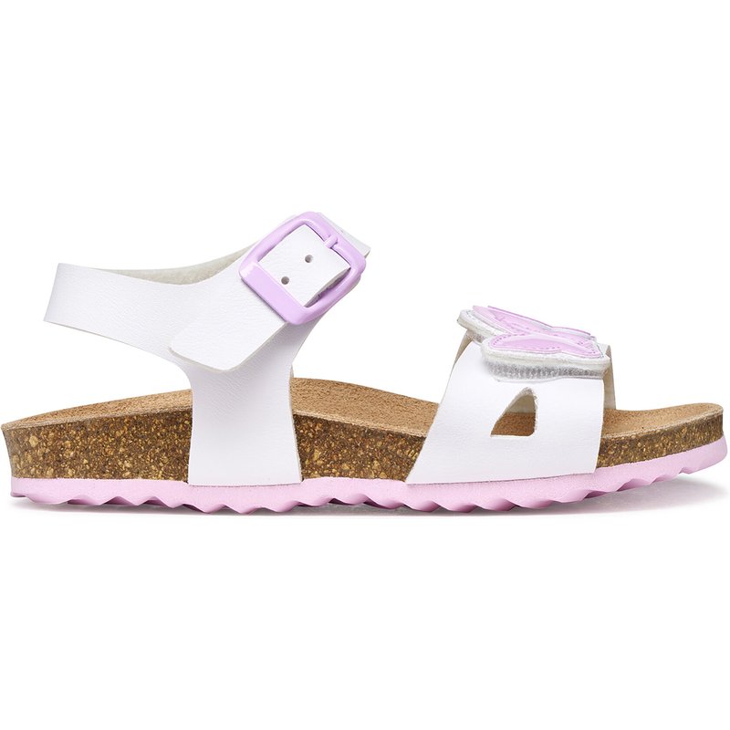 Sandalen Geox J Adriel Girl J658MA 05402 C0406 M Weiß