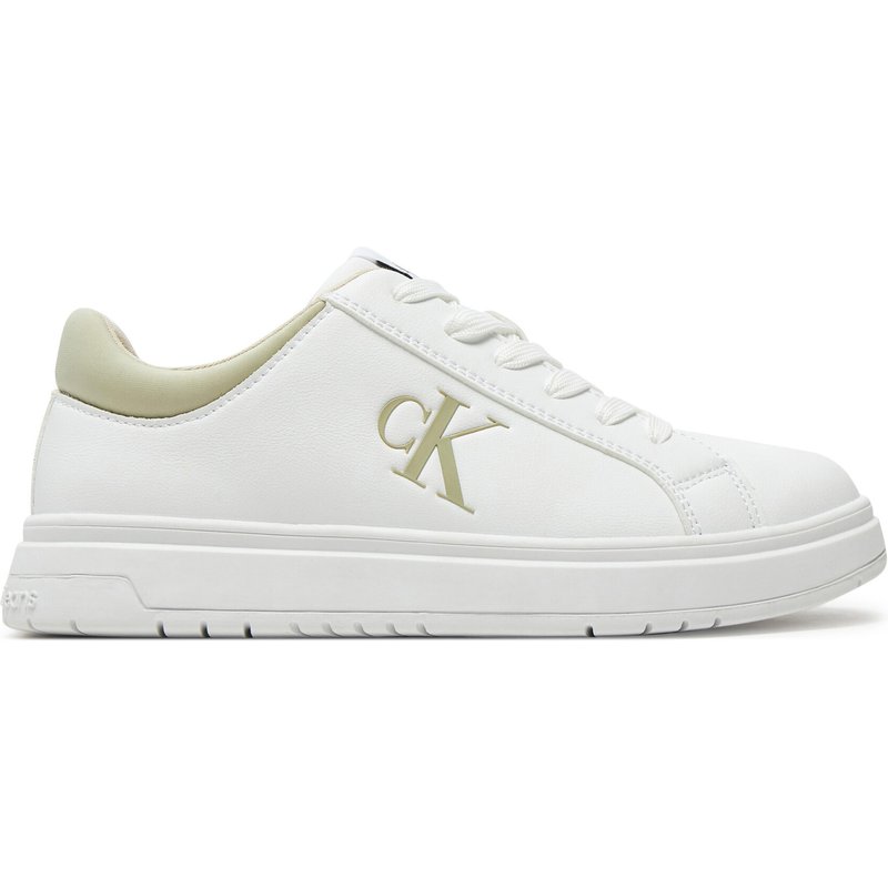 Sneakers Calvin Klein Jeans Low Cut Lace-Up Sneaker V3X9-81058-1464 S Weiß