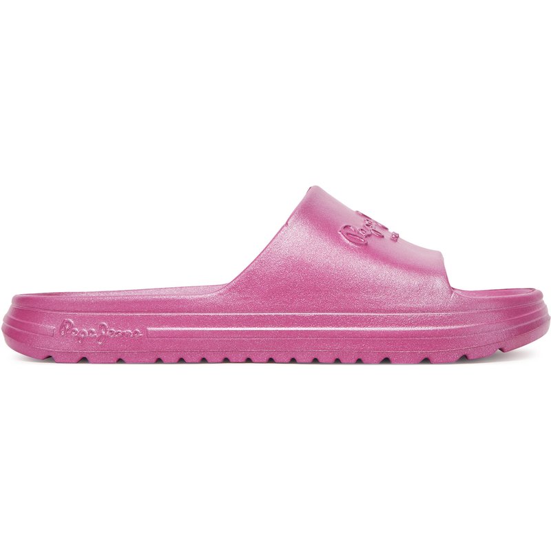 Pantoletten Pepe Jeans Beach Slidemet PLS70165 Rosa