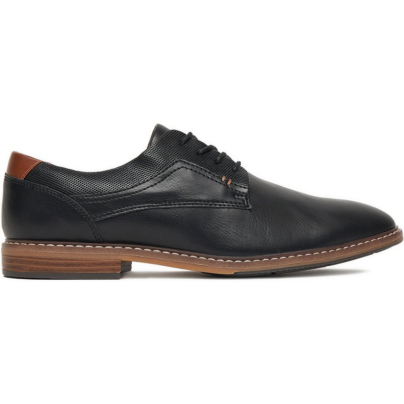 Halbschuhe Lanetti CEO-1896 124AM Schwarz